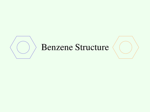 Visualising the bonding in benzene