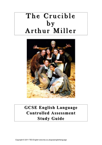 The Crucible Controlled Assessment: Workbook