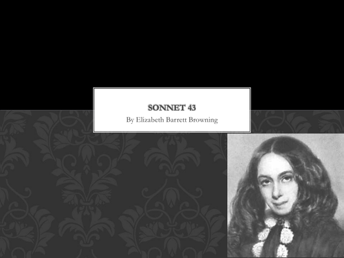 Sonnet 43 by Elizabeth Barrett Browning - Notes