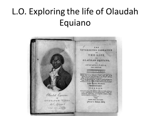Equiano series of lessons ppt