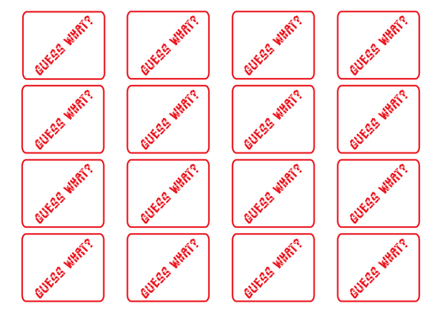 Guess What - Sustainable products