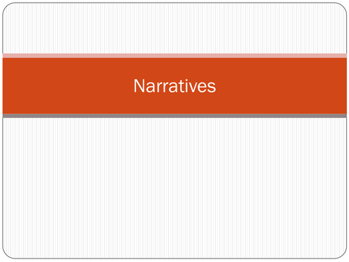 Aspects of narrative