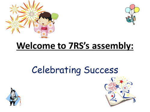 Celebrating Success assembly