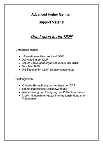 Das Leben in der DDR (revised edition)