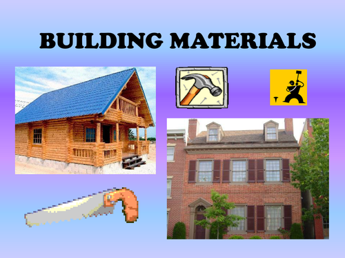Building Materials Powerpoint