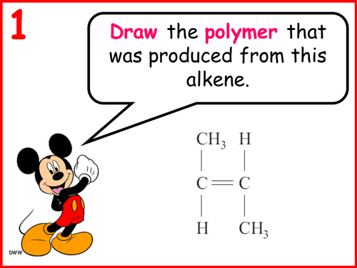 Drawing polymers