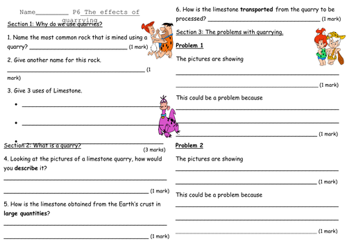 Quarrying Limestone-problems