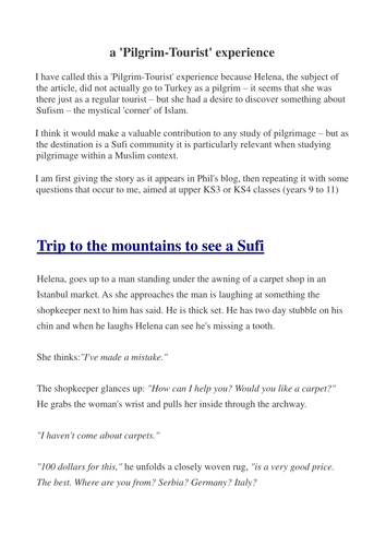 Five Pillars of Islam - especially Zakat