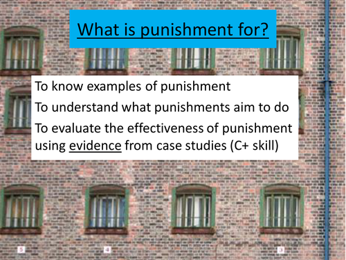 Types of Punishment