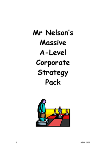 Corporate Strategy Pack