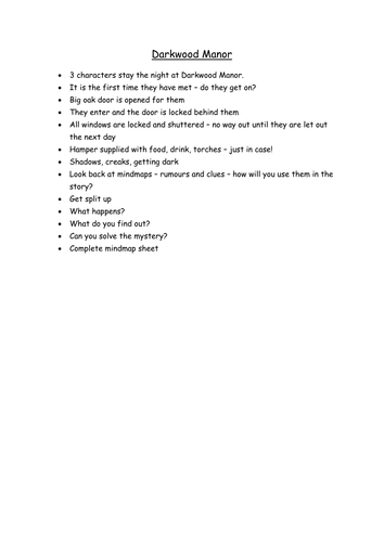 Darkwood manor creative writing 07 picture