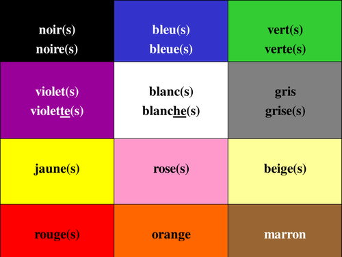 Colours powerpoint