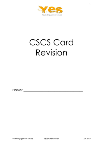 CSCS Card