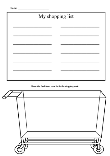 Writing shopping. Shopping list for Kids шаблон. Shopping list Worksheets for Kids. Shopping list Worksheet. Worksheets shopping шаблон.