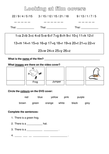 JAWS Lesson 1 work for VERY weak pupil