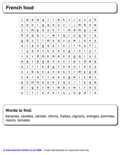 Starters on food, drink & quantities