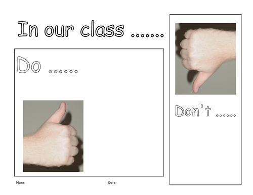 Do's and don't's in the classroom