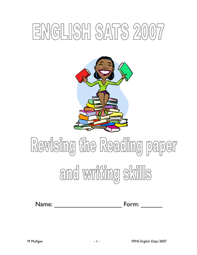 SATS NCTs Reading Revision booklet
