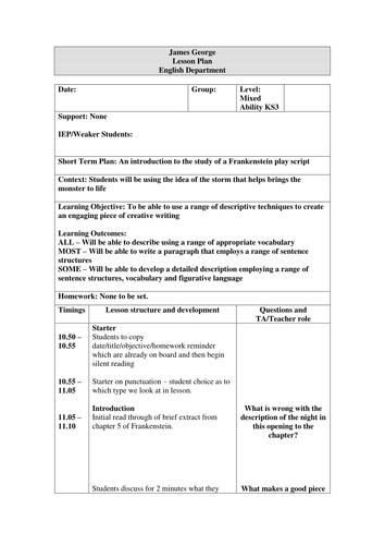 Creative Writing: Scheme of Work With Resources
