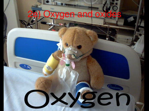 Oxygen and Oxides PowerPoint