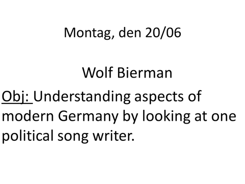 Wolf Biermann und Mauerkunst