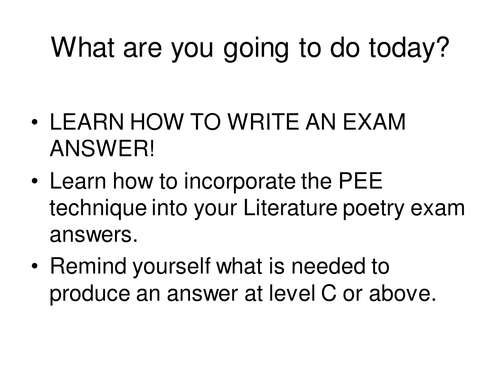 How to write an essay on death poems