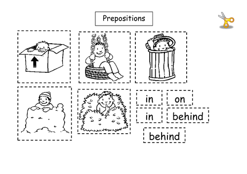 Worksheet Prepositions Worksheet prepositions worksheet by lbrowne teaching resources tes preview resource