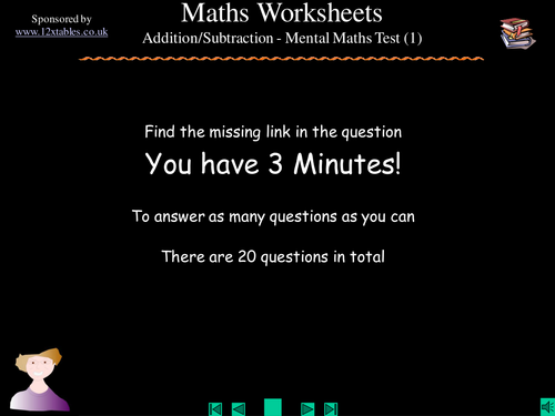 Inverse Operation: Addition & Subtraction