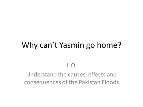 Pakistan Floods Mystery