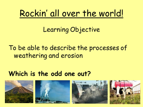 Weathering | Teaching Resources