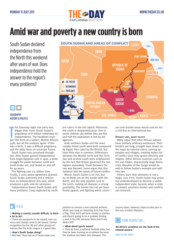 South Sudan: A new country is born