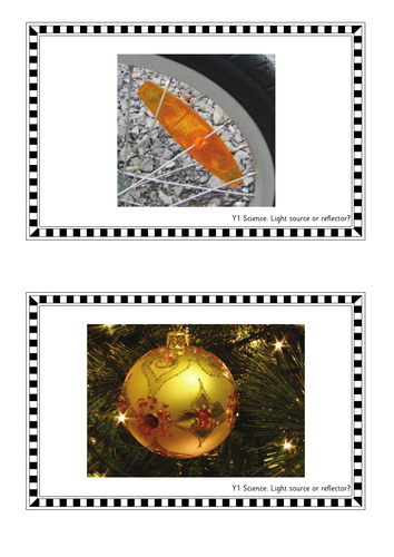 Light Source or Reflector?