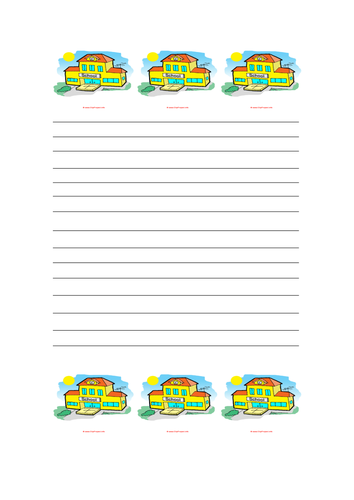 Thanksgiving writing paper picture