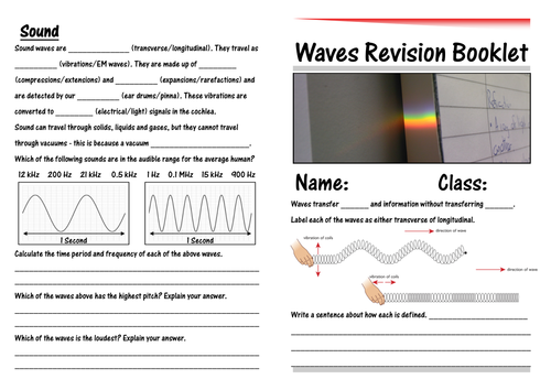IGCSE Waves Revision Booklet