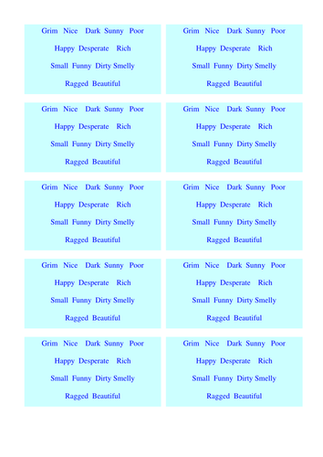 Lesson plan - Blake's 'The Chimney Sweep'