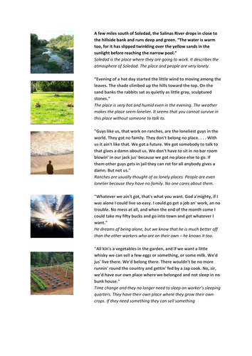 Of Mice and Men Key Quotes