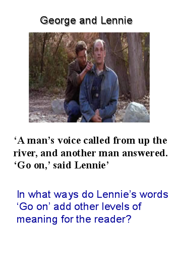 Of Mice and Men Go On