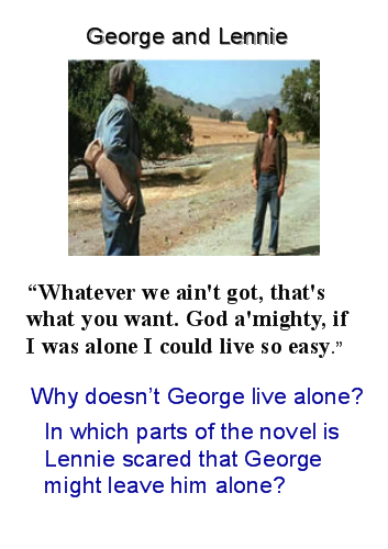 Of Mice and Men George's Friend