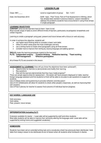 Past, present, future