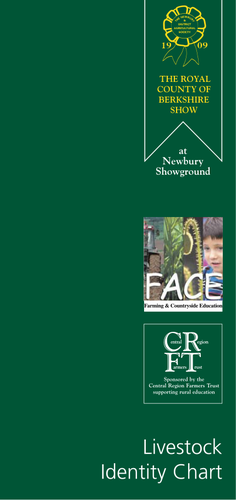 Livestock Identity Chart