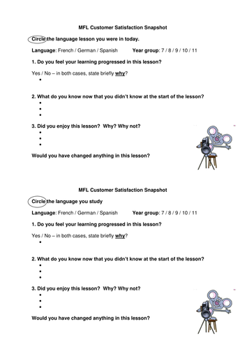 MFL Pupil Survey Key Stage 3 Key Stage 4
