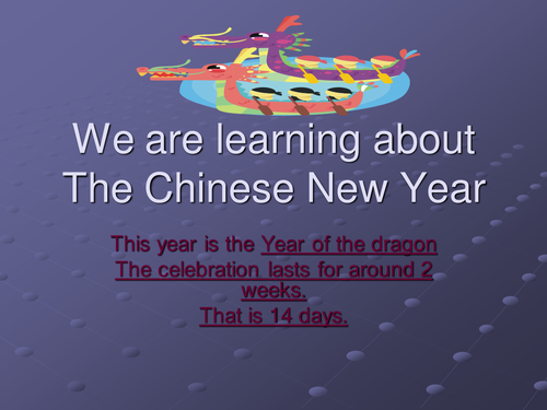 chinese new year | Teaching Resources