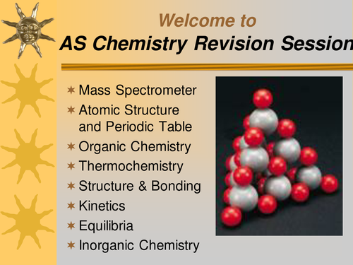 AS Chemistry Revision powerpoint