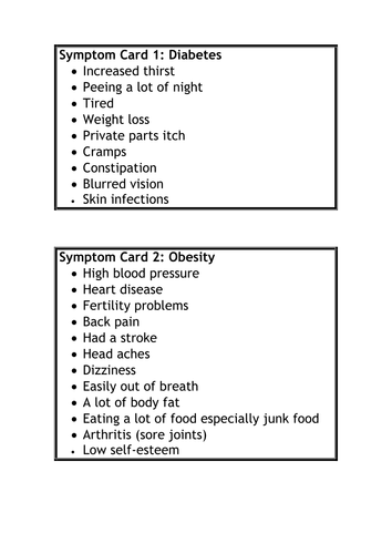 Run your own NHS Direct activity