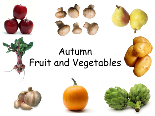 Seasonal Fruit and Vegetables PPP