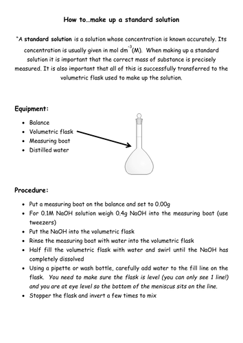Practical Skills for IGCSE 'How to Guides'