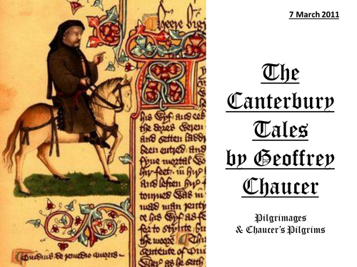 Year 8 Chaucer Lessons 4