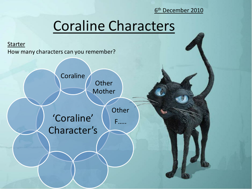 Coraline Characters APP PREP
