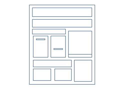 A PPT that covers the layout of a newspaper