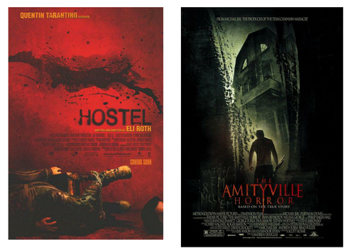 Film Genre Conventions - using posters as example